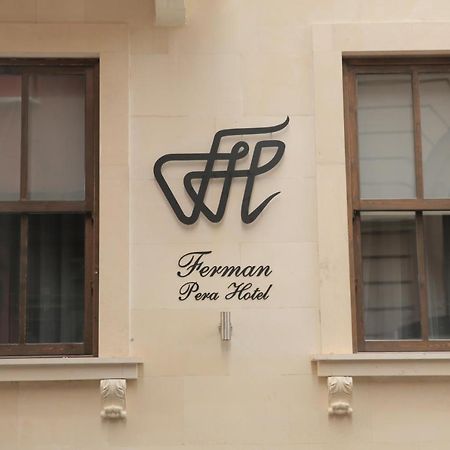 Ferman Pera Hotel Istanbul Exterior foto